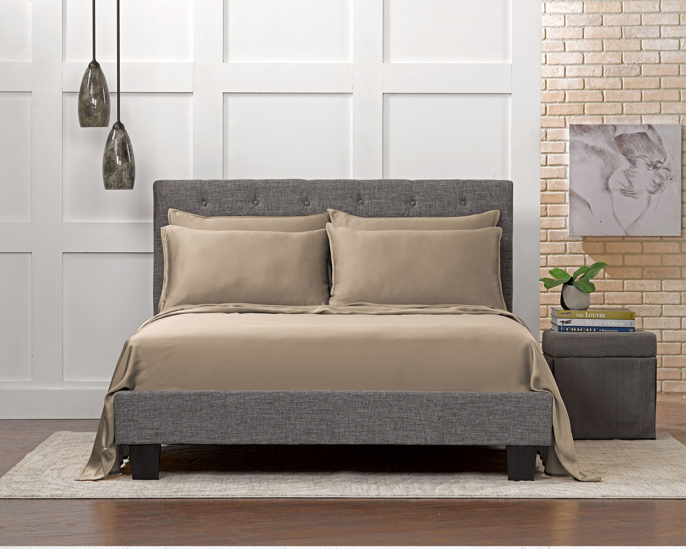 STYLINEN - 100% Organic Pure Eucalyptus Tencel Sheets Soft & Breathable